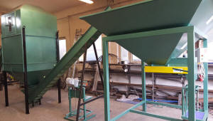 Equipo granulador para la granulación de aserrín, paja, heno, aserrín Polonia